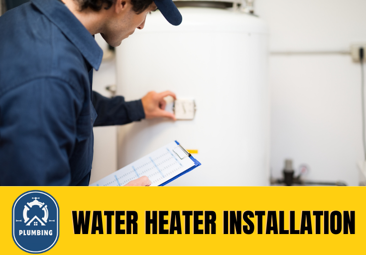 water heater installation Gravesend